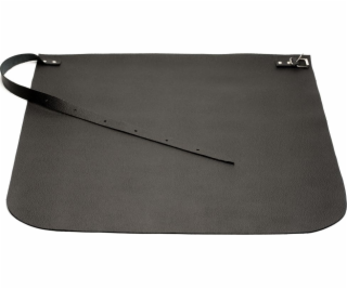 NoName Černá kožená zástěra