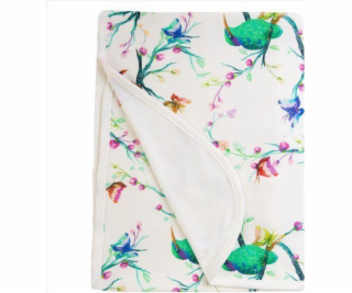 BabyMatex Oboustranná bambusová deka 75x100 bambus krémová