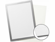 Durable Odolný informační rámeček A4 DURAFRAME GRIP 496823 stříbrný pro textilní povrchy (496823)