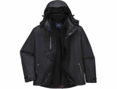 Unimet 3v1 zateplená bunda černá XXL (KUR S553 XXL)