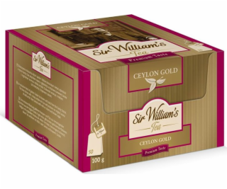 Sir Williams Zlatý čaj Ceylon 50 sáčků