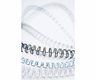 Fellowes Drátěné lišty s roztečí 3:1, 14 mm stříbrné, 100...