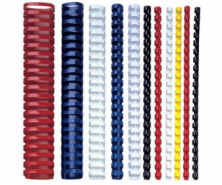 Argo Plastová vazba hřbet 22 mm, 50 ks, černá (36K034A)