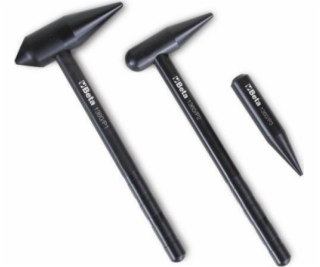 Beta Tools Sada 2 kladiv z plechu a hrotů z plastu 1360/K...
