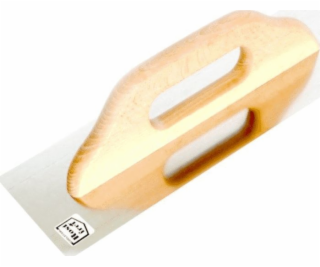 EPM Hladká zednická lžíce z nerezové oceli s dřevěnou ruk...