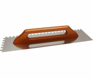 EPM Nerezová hladítka s dřevěnou rukojetí 130x380mm, zub ...