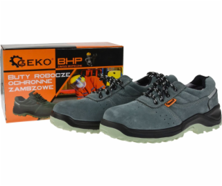 Geko Pracovní bezpečnostní obuv model č. 4, semišová, PRE...