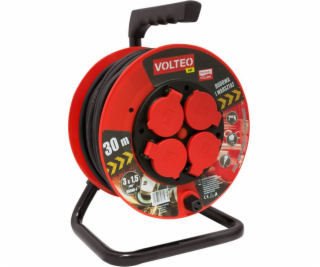 Volteo Prodlužovací kabel Heavy Duty na bubnu 30m H05RR-F...