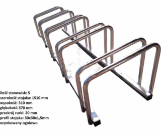 Unimet Nosič jízdních kol pro 5 osob, žárově zinkovaný