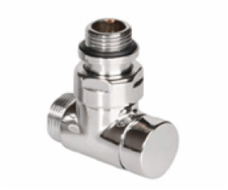 Terma Rohový uzavírací ventil 1/2 GZ bílý - TGZOBI006