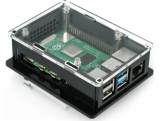 Gravlaser V2 na DIN lištu Raspberry Pi 4B kryt (GRL-15871)