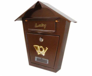 NoName Hnědá poštovní schránka SD1
