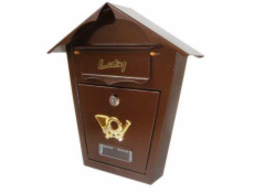 NoName Hnědá poštovní schránka SD1
