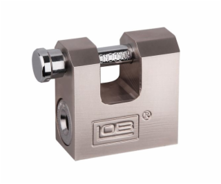 LOB Visací zámek z matné mosazi s čepem 60 mm KTD60