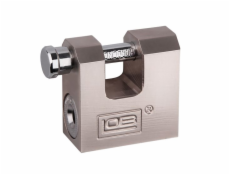 LOB Visací zámek z matné mosazi s čepem 60 mm KTD60