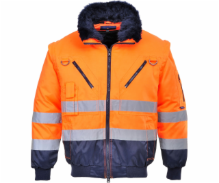 Portwest Pj50 Bomber Jacket Hi-Vis 4v1 XXL
