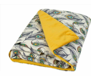 BabyMatex Oboustranná deka 75*100 Sametová bavlna