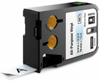 Dymo XTL páska do tiskáren, černá, 19 mm x 7 m (1868742)