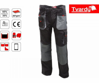 Geko TVARDY PRACOVNÍ KALHOTY VELIKOST XL (10) T01014-XL GEKO