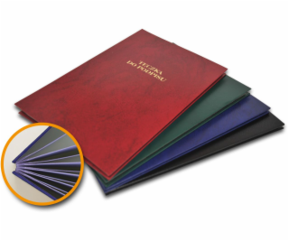 Barbara Složka Signature, 20 listů, vínová (1822223)