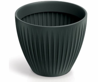 Prosperplast KULATÝ KVĚTINÁČ LATIA - ANTRACIT