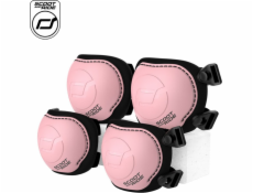 Scoot and Ride Chrániče pro děti, na kolečkové brusle, koloběžky, velikost S, barva: růžová