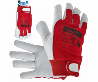 Geko Zimní pracovní rukavice pro montážní dělníky, kozí k...