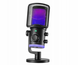 Fifine Studiový kondenzátorový mikrofon AM6 s RGB potlače...