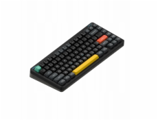 Nuphy - Halo75 v2 Bezdrátová mechanická klávesnice - Obsidian Black Silent Red Clear-Top Bezdrátová mechanická klávesnice