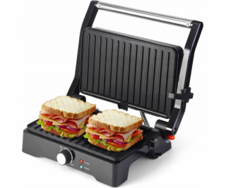 LTC Elektrický gril a toustovač 1500W, otevírání 180°*, n...