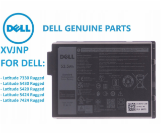 Dell 53,5Wh 3článková lithium-iontová baterie pro noteboo...