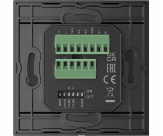 Audac Nástěnný modul ML WP210/B, XLR mikrofon + 3,5mm jac...