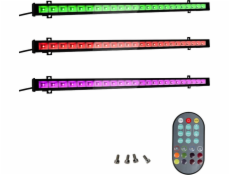 LIGHT4ME IP BAR 24 IR LED osvětlovací páska IP65 Bluetooth pódiové osvětlení ovládané dálkovým ovladačem chytrého telefonu
