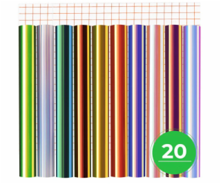 xTool Samolepicí vinyl - holografický - 20 ks -