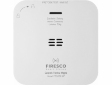 Inne Detektor oxidu uhelnatého Firesco FCO-850 WF s bateriovým napájením a Wi-Fi Tuya