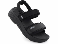 Big Star Dámské sportovní sandály se suchým zipem černé RR274A076 40