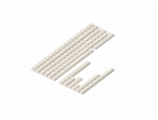 Nuphy - krytky kláves Canopus Shine-through Cherry PC, krémové / Halo V2 / Field HE / Gem