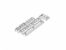 Nuphy - Krystalové krytky kláves mSA PC, iontově bílé