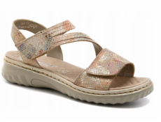 Rieker Sandály 60464-90 Béžová 37