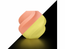 BambuLab Bambu Lab PLA Glow Filament 1,75 mm 1 kg - součástí balení je opakovaně použitelná cívka - Glow Orange