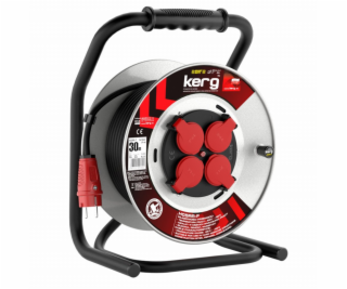 Kerg Prodlužovací kabel W2381 na cívce 30 m 31,5 mm2 H05R...
