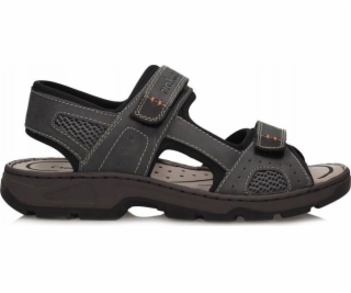 Rieker Sandály 26156-47 šedé 45