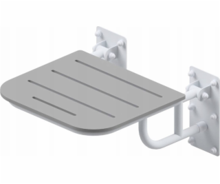 Basic Sprchová židle s podpěrami, bílá