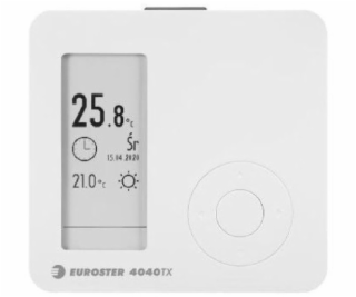 Euroster Bezdrátový regulátor teploty 4040TXRX se zásuvko...