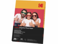 Kodak Fotografický papír pro tiskárny 25 ks A4 210x297mm 180g Flash / 3510-812