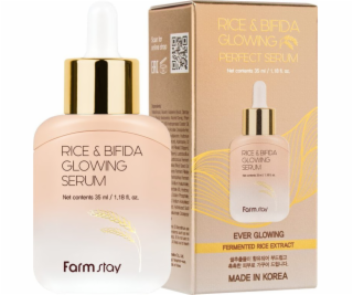 Farmstay Rozjasňující sérum Rice & Bifida s fermenty a rý...