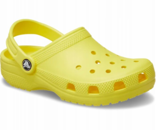Crocs Dětské nazouváky Classic Clog 206990-77J Žluté 24/25