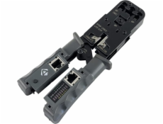 Alantec Krimpovací kleště ML 4P6P8P s testerem LAN (NI055)