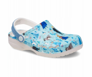 Crocs Dětské dřeváky Frozen Baya 210352-90H modré 34/35