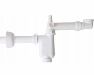 UN UMYVADLOVÝ SIFON BEZ POLŠTÁŘE, NASTAVITELNÝ